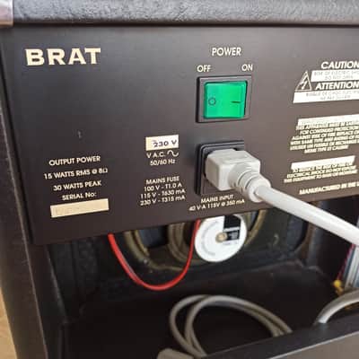 Trace Elliot Brat 15 Watt/Analog spring reverb image 5
