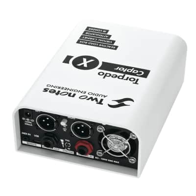 Two Notes Captor X 8 ohm Reactive Load Direct DI Box Speaker Simulator Cab Sim & Attenuator image 5