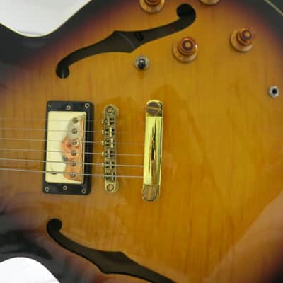 Epiphone Dot Deluxe VS 2011 Vintage Sunburst ES-335 Style Electric Guitar image 7