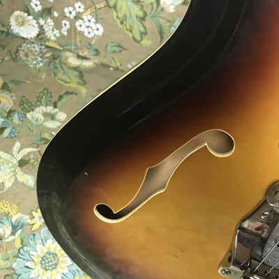Mosrite Combo Mark I Semi-Hollow Sunburst image 7