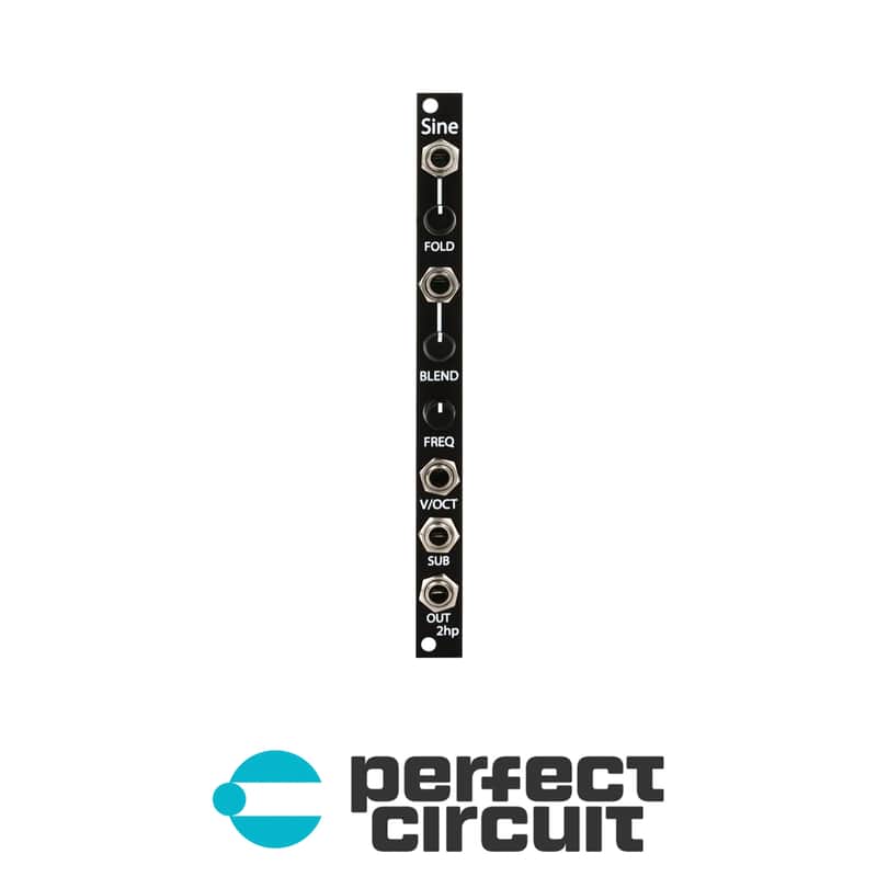 2hp Sine VCO (Black) image 1