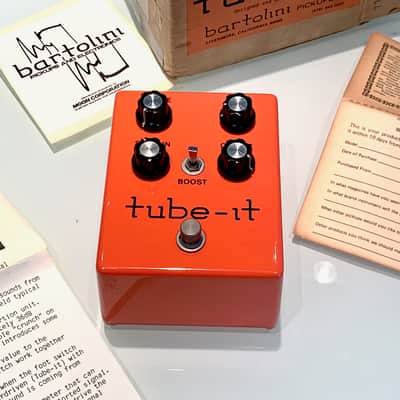 1980's Bartolini Tube-it Overdrive Booster Distortion * Museum Condition * NMINT, BOX, PAPERS image 10
