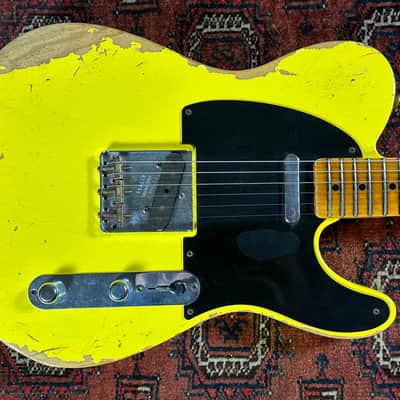 Fender Custom Shop '52 Heavy Relic Telecaster 2013 Graffiti Yellow image 4