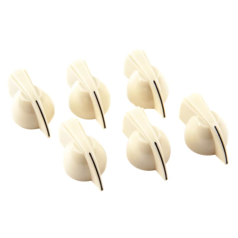 Fender Chicken Head Amplifier Knobs - Cream image 1