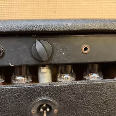Vintage 1960s Vase Bassman 120 6L6 Australian Original Valve Amplifier Head RARE image 12