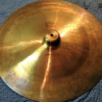 Paiste 20" 2002 "Black Label" China Cymbal 1971 - 1980