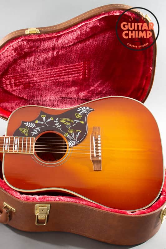 2024 Gibson Hummingbird Original Heritage Cherry Sunburst Acoustic OHSC image 1