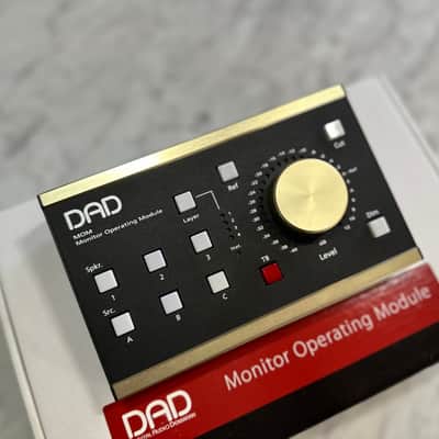 DIGITAL AUDIO DENMARK DAD-MOM MONITOR OPERATING MODULE 2024 - Gold and Black image 2