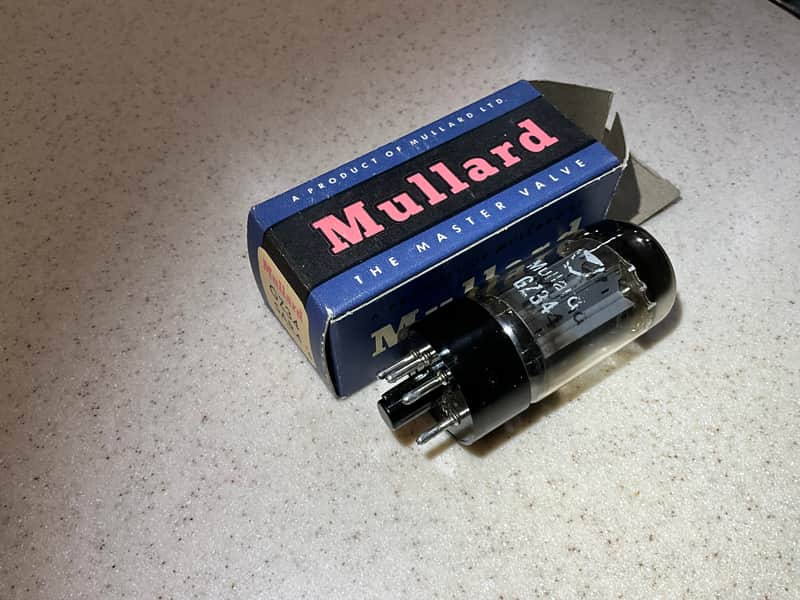Mullard GZ34 / 5AR4 NOS Rectifier Tube – Made in England image 1