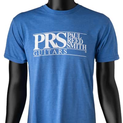 PRS Classic Logo T-Shirt, Heather Blue, Extra-Large