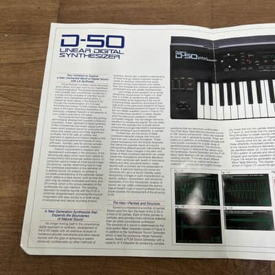Roland; Brochure For Roland D50 image 3
