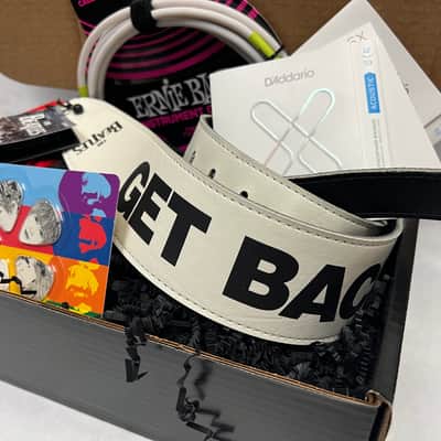 D'Addario The Beatles White Guitar Bundle - White image 1