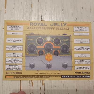 Beetronics Royal Jelly Fuzz Distortion image 7
