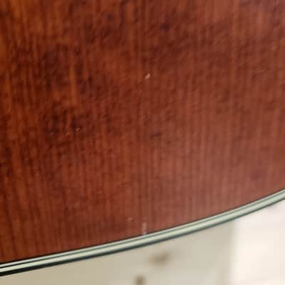 Takamine EF340SC GN Solid Cedar Top / Layered Mahogany Dreadnought Acoustic-Electric Guitar Bild 17