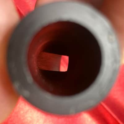 Vintage Selmer HS* Clarinet Mouthpiece-Made c.1965-New Cork-Strap Ligature+Cap image 6