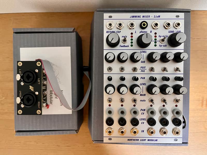 Northern Light Modular Jamming Mixer Model 2JaM with X-Audio Bild 1