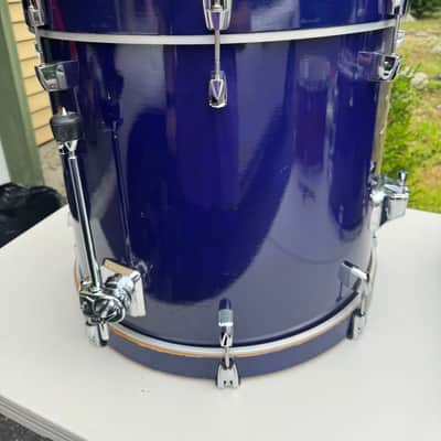 Tama Silverstar Drum Set - 8/10/12/13/14/16/18/22 plus snare and bags image 11