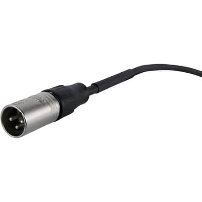 Essential XLR Microphone Cable with On/Off Switch 25 ft. Black image 3