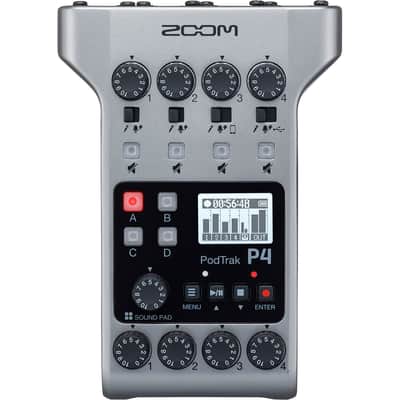 Zoom PodTrak P4 Portable Multitrack Podcast Recorder image 2