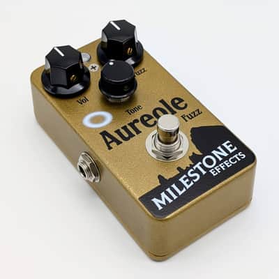 Milestone Effects Aureole Fuzz MK1 Bender Style Germanium Philips 2N280 OC71 TI Texas Instruments 2G308 280 71 308 R.01 Tone MkI Tonebender image 3