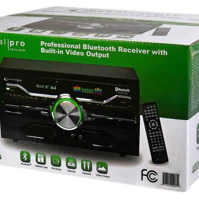 DV4000 4000w Bluetooth Home Theater DVD Receiver+4) 5.25" Black Ceiling Speakers image 12