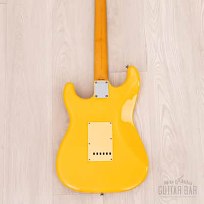 1986 Fender Order Made Yngwie Malmsteen Stratocaster ST62 Yellow White w/ USA Dimarzio DP117, Japan MIJ Fujigen image 3