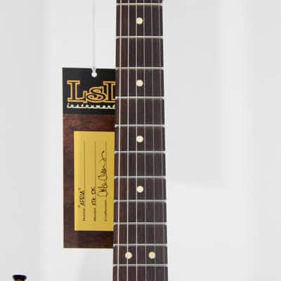 LsL Instruments XT4 DX "Adria" Electric Guitar w/ Case - Transparent Brown image 11