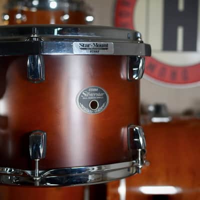 Tama Silverstar Drum Kit in Antique Brown Burst 12/16/22" - 2015 image 4