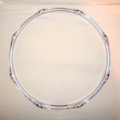 UNMARKED SNARE DRUM HOOPS SET 14"/8L - FREE SHIP TO C-USA! image 9