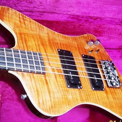 1976 Gibson Thunderbird Bass Natural Flametop 5-String Custom Bass - WHAT?? image 12