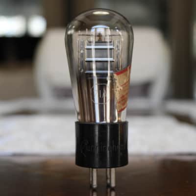 Cunningham 71A - 1930's - Globe Tube - Engraved Base - Power Triode - "Satisfaction Guaranteed" image 1