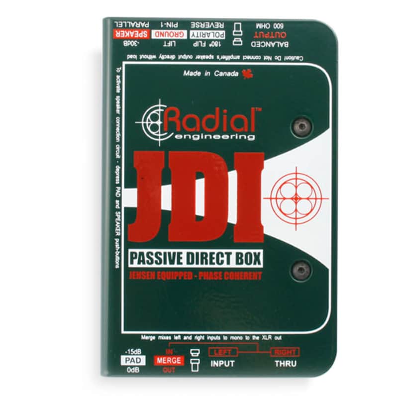 Radial JDI Premium Passive DI - DI Box image 1
