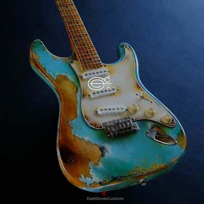 Peavey Predator Daphne Blue Made in USA Aged Heavy Relic image 1