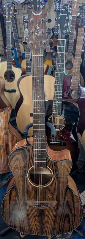 Dean AXS Exotic Cutaway Acoustic Electric Caidie Guitar image 1
