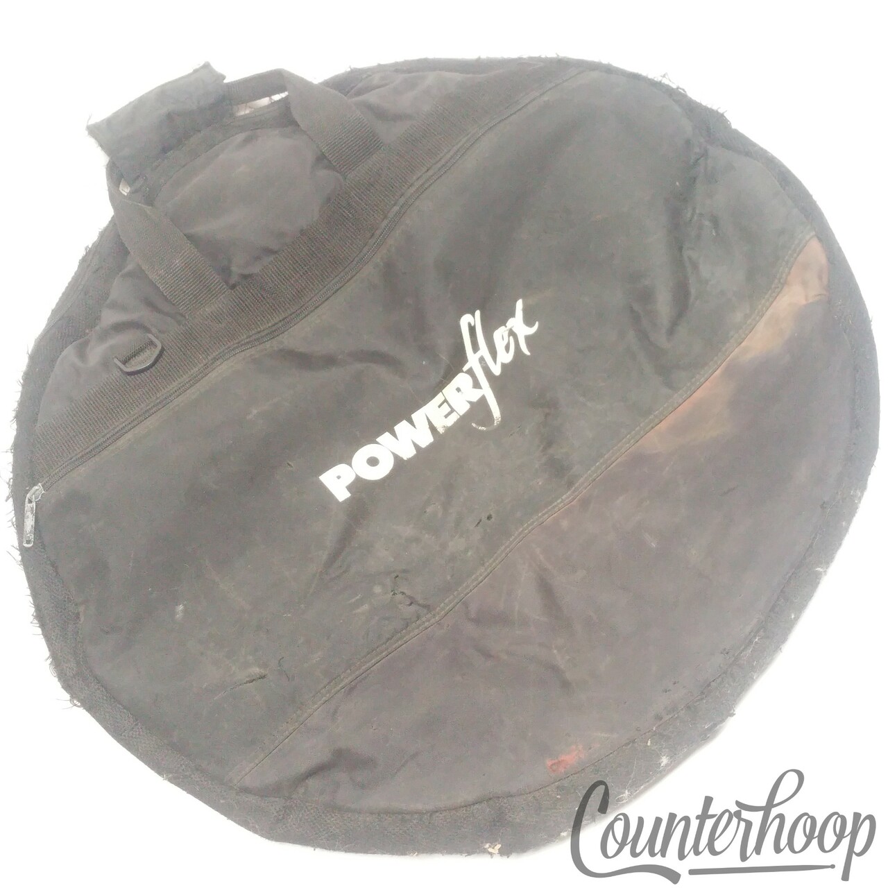 TKL POWERflex 22-Inch Cymbal Bag Black Case Crash/Rides +Stick/Book Compartment — main photograph