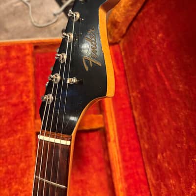 1963 Fender Jazzmaster black/matching headstock 1963 - Black image 11