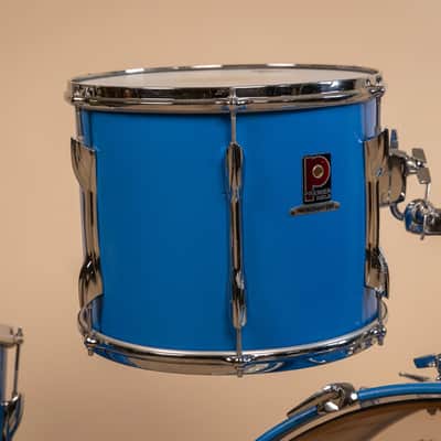1980s Premier Resonator Blue Drum Set image 17