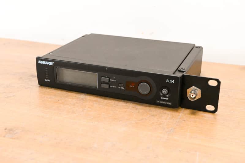 Shure SLX4 Wireless Receiver - L4 Band: 638-662 MHz (NO POWER SUPPLY) CG0100W image 1