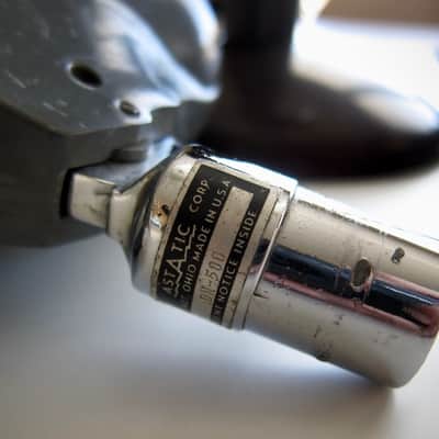 Astatic & Magnatone Microphones (3) Circa 1950s-1960s-Grey Silver & Brown image 8