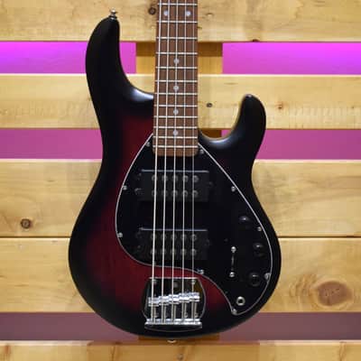 Sonderangebot Sterling by Music Man SUB Ray 5 HH - Ruby Red Burst Satin Bild 2