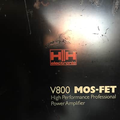 HH ELECTRONICS V800 MOS-FET 1980's image 3
