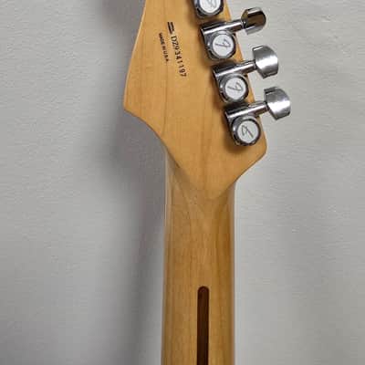 Fender American Deluxe Fat Stratocaster HSS with Maple Fretboard 2008 - 2010 - Olympic Pearl image 6