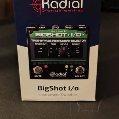 Reverb.com listing, price, conditions, and images for radial-bigshot-i-o