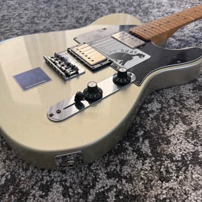 Fender Blacktop Telecaster 2011 MIM HH Inca Silver Maple Fretboard Guitar image 3