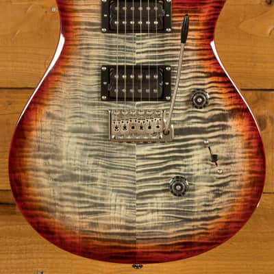 PRS SE Custom | Custom 24 - Charcoal Cherry Burst image 10