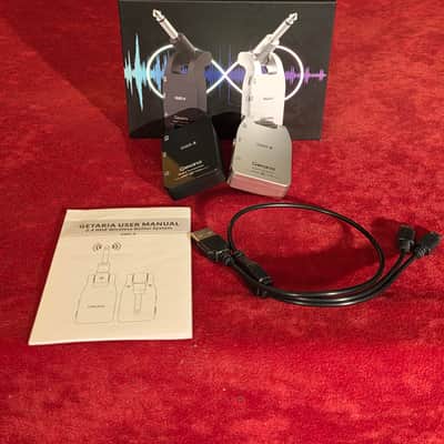 Getaria GWS-8 Wireless Guitar System w/ Original Box & Charging Cable image 1