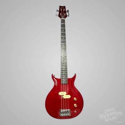 Washburn SB4R Scavenger '78 Electric Bass w/Gigbag. Trans Red image 5