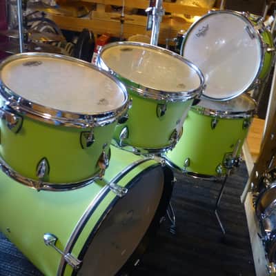 OCDP 5pc Venice Series Drum Set Lime Green Wrap image 4