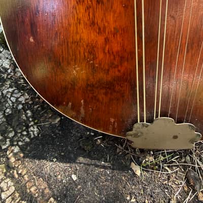 Vintage 1920’s Victoria “ Guaranteed Perfect Scale” Flatback Mandolin B&J New York-Solid Spruce Top- Mahogany Back & Sides- Made in USA image 17
