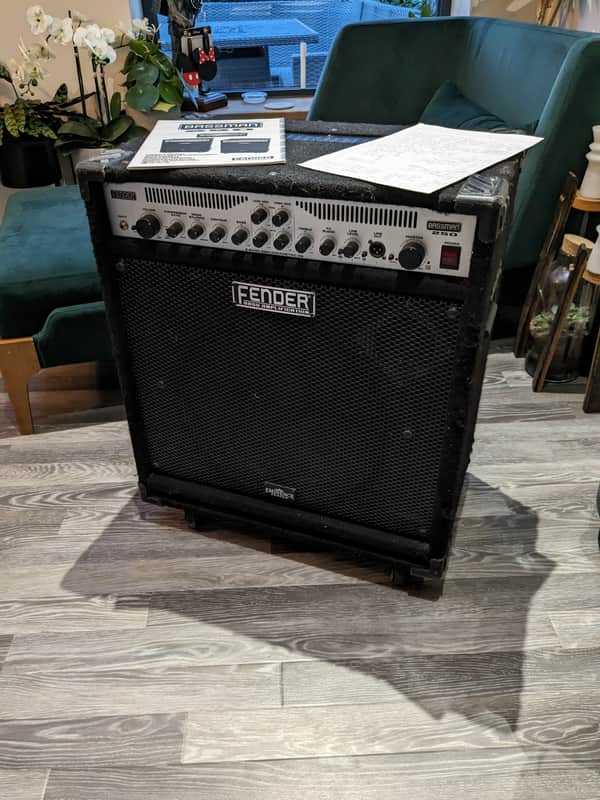 Fender Bassman 250/115 250-Watt 1x15" Bass Combo 2010s - Black image 1